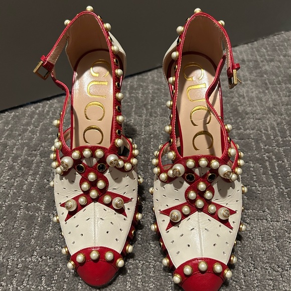 RARE Gucci Tracy heels - Picture 1 of 7